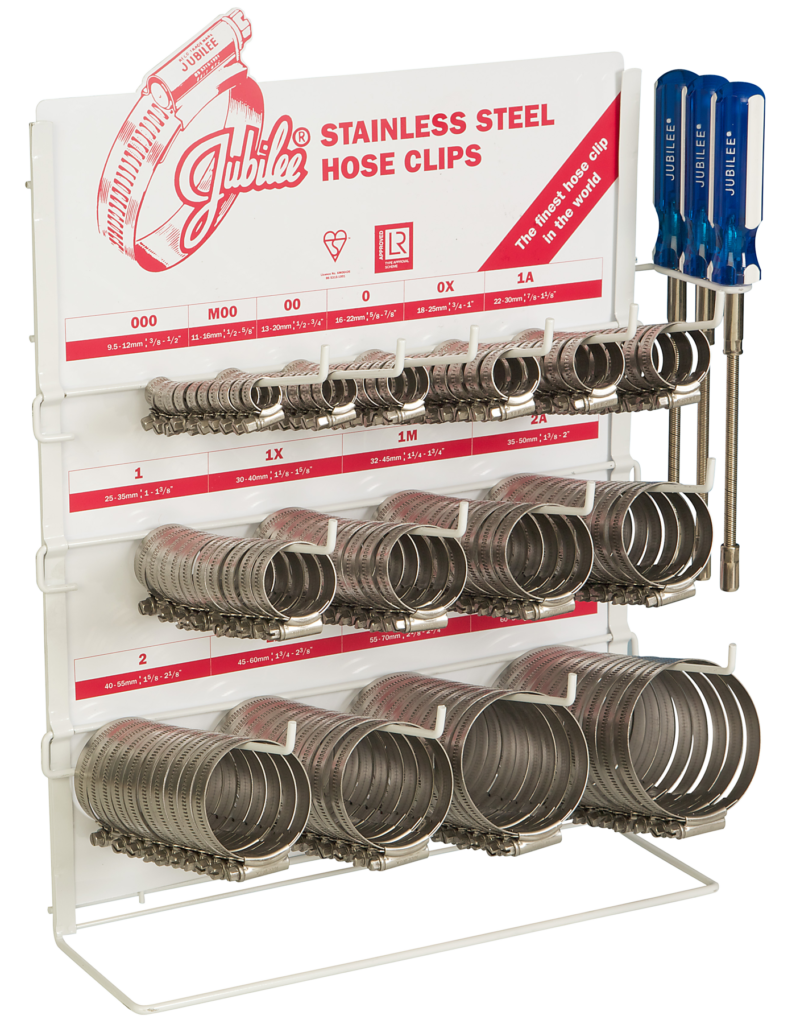 View Jubilee® 304 Stainless Steel Large Clip Dispenser